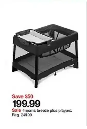 Target 4moms Breeze Plus Playard offer