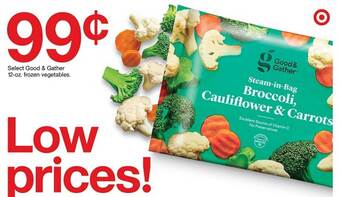 Target Good & Gather 12-oz. Frozen Vegetables offer