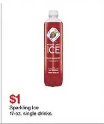 Target Sparkling Ice 17-oz. Single Drinks offer
