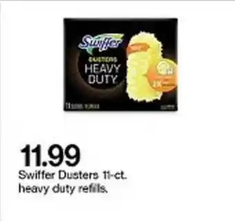 Target Swiffer Dusters 11-ct. Heavy Duty Refills offer