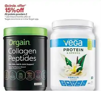 Target All Protein Powders offer