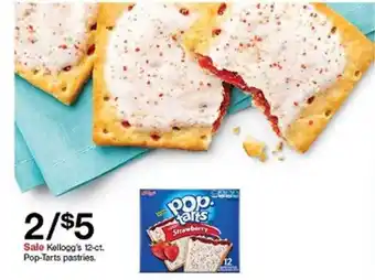 Target Kellogg's 12-ct. Pop-tarts Pastries offer