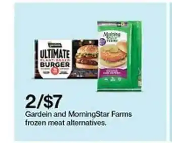 Target Gardein And Morningstar Farms Frozen Meat Alternatives offer