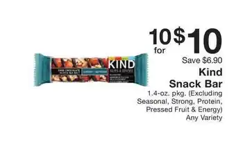 Fairway Store Market Kind Snack Bar offer