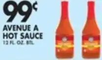 Met Foodmarkets Avenue A Hot Sauce 12 oz. offer