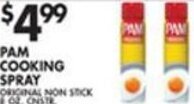 Met Foodmarkets Pam Cooking Spray offer