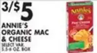 Met Foodmarkets Annie's Organic Mac & Cheese 3.5-4 oz. offer