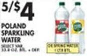 Met Foodmarkets Poland Sparkling Water offer