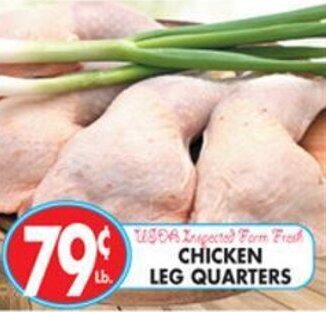 Met Foodmarkets Chicken Leg Quarters offer