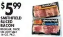 Met Foodmarkets Smithfield Sliced Bacon 16 oz. offer
