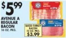 Met Foodmarkets Avenue A Regular Bacon 16 oz. offer