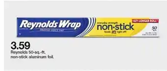 Target Reynolds 50-sq.-ft. Non-stick Aluminum Foil offer