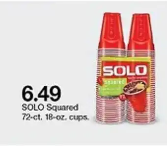 Target Solo Squared 72-ct. 18-oz. Cups offer