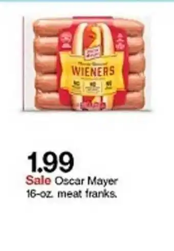 Target Oscar Mayer 16-oz. Meat Franks offer