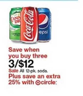 Target All 12-pk. Soda offer