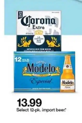 Target Import Beer offer