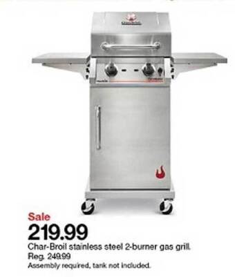 Target Char-broil Stainless Steel 2-burner Gas Grill offer