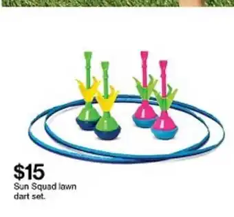 Target Sun Squad Lawn Dart Set offer