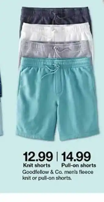 Target Knit Shorts , Pull-on Shorts offer