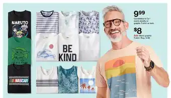 Target Goodfellow & Co. Men's Novelty Or Graphic T-shirt Or Tank , Men's Graphic T-shirt offer