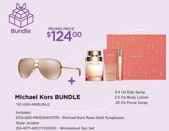 Curacao Michael Kors Bundle offer