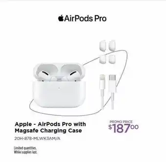 Curacao Apple - Airpods Pro With Magsafe Charging Case offer