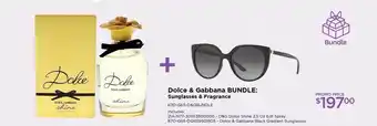 Dolce & Gabbana Bundle Sunglasses & Fragrance