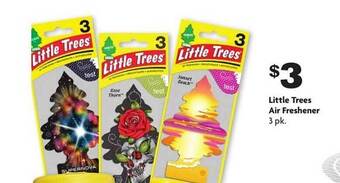 Family Dollar Little Trees Air Freshener offer