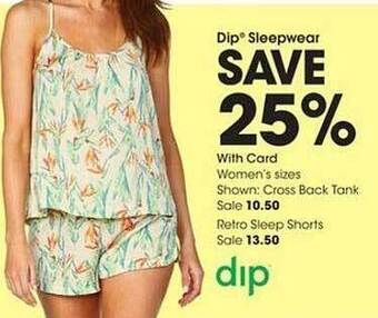 Fred Meyer Dip Sleepwear offer