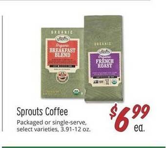 Sprouts Farmers Market Sprouts Coffee offer