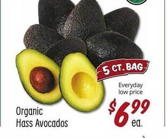 Sprouts Farmers Market Organic Hass Avocados offer