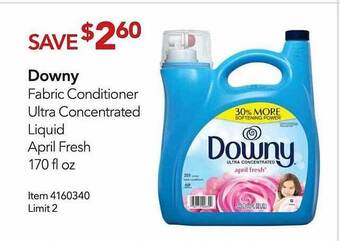 Costco Downy Fabric Conditioner Ultra Concentrated Liquid April Fresh offer