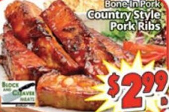 Save a Lot Country Style Pork Ribs offer
