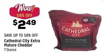 Grocery Outlet Cathedral City Extra Mature Cheddar offer