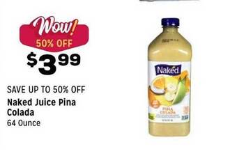 Grocery Outlet Naked Juice Pina Colada offer