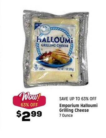 Grocery Outlet Emporium Halloumi Grilling Cheese offer