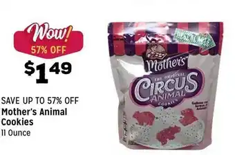 Grocery Outlet Mother Animal Cookies offer