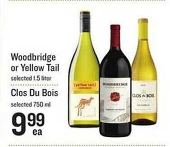 Lowes Foods Woodbridge Or Yellow Tail offer