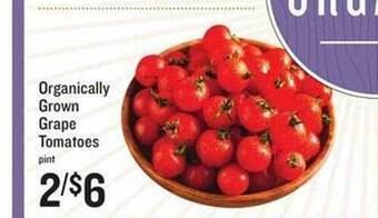Lowes Foods Organically Grown Grape Tomatoes offer