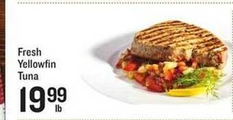 Lowes Foods Fresh Yellowfin Tuna offer