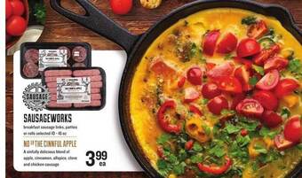 Lowes Foods Sausageworks Breakfast Sausage Links, Patties Or Rolls offer
