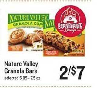 Lowes Foods Nature Valley Granola Bars offer