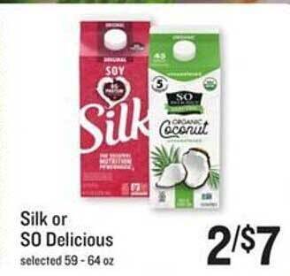 Lowes Foods Silk Or So Delicious offer