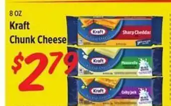 Rouses Kraft Chunk Cheese offer