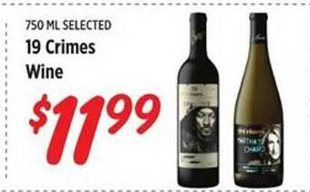 Rouses 19 Crimes Wine offer