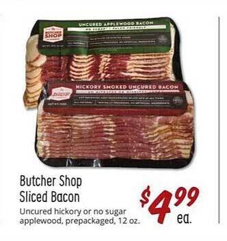 Sprouts Farmers Market Butcher Shop Sliced Bacon offer