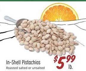 Sprouts Farmers Market In-shell Pistachios offer