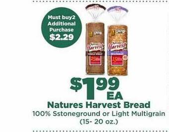 Northgate Market Natures Harvest Bread offer