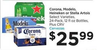 Food 4 Less Corona, Modelo, Heineken Or Stella Artois offer