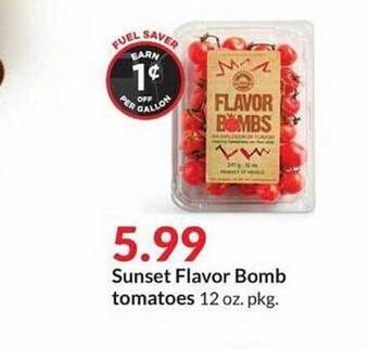 Hy-Vee Sunset Flavor Bomb Tomatoes offer